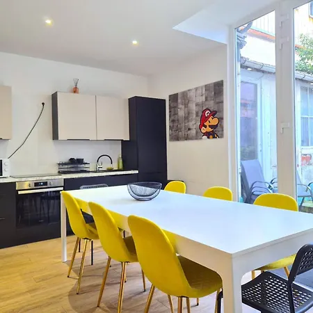 Villa Montreal, Maison Petillante Et Accueillante Reims